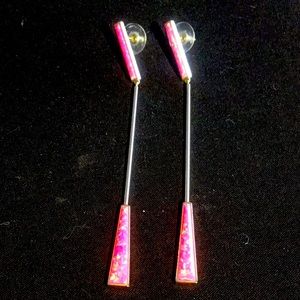 Kendra Scott Kyocera 3-3/4 in drop earrings